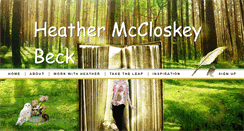 Desktop Screenshot of heathermccloskeybeck.com